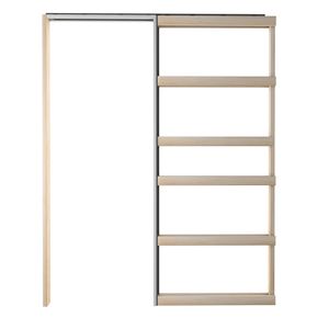 Hume Doors 1980 x 90 x 860mm Groove Jamb Evolution Cavity Slider