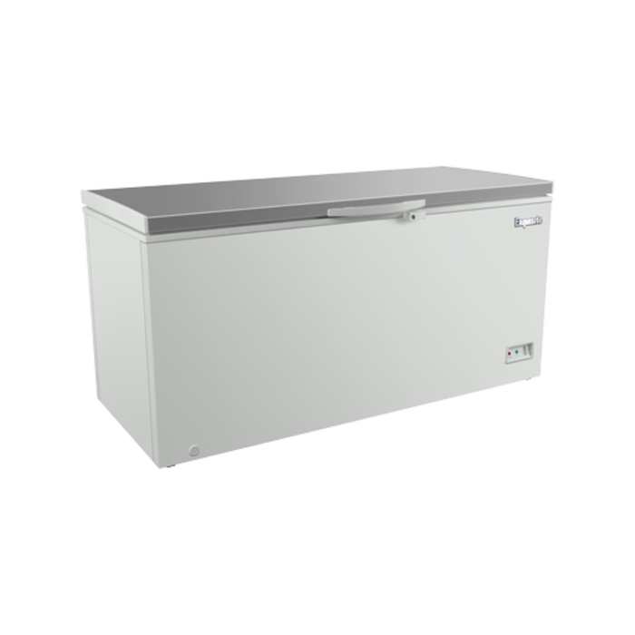 Exquisite Stainless Steel Top Storage Chest Freezers 561 Litres with Baskets