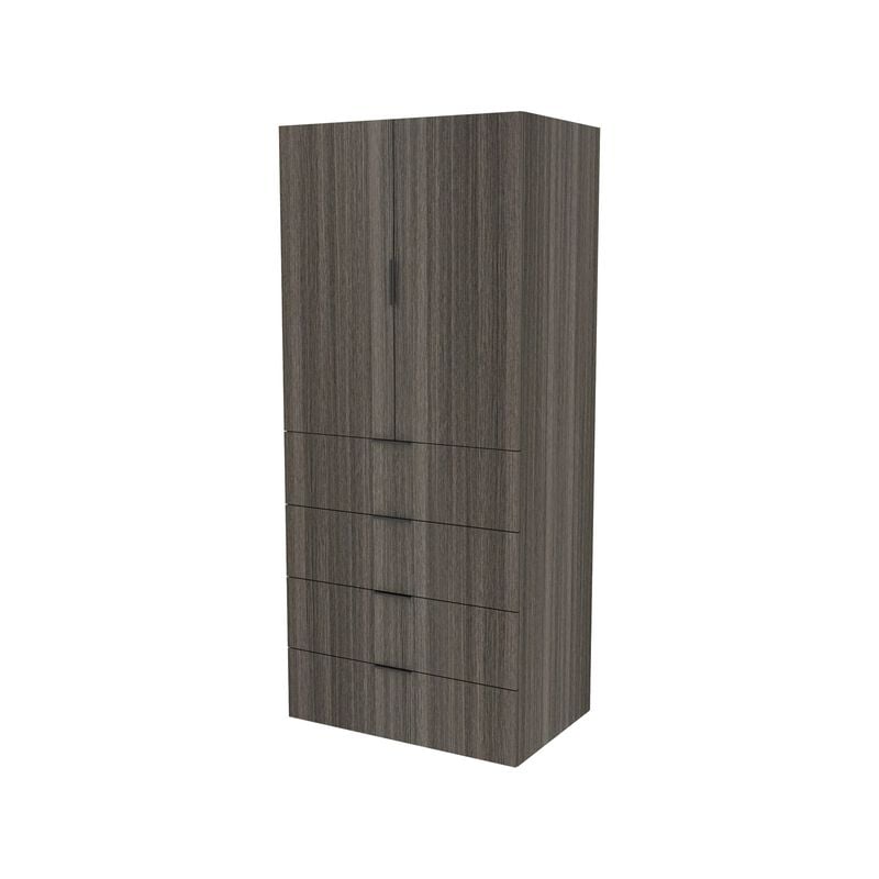 Lugna 2048 x 900 x 580mm Storm Hanging 4 Drawers Double Door Storage Cabinet