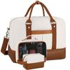 Lifebay Travel Tote Duffel Bag with Shoe Compartment