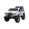 Kahuna Licensed Toyota FJ-40 2-Seat Kids Ride On Electric Toy Car 80W - White