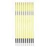 10pc Summit Global Single-Piece Agility Poles in Bag - Yellow