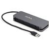 Startech.com Usb Hub - New - Usb 3.2 (gen 1) Type A - Portable - Black, Space Gray - Uasp Support