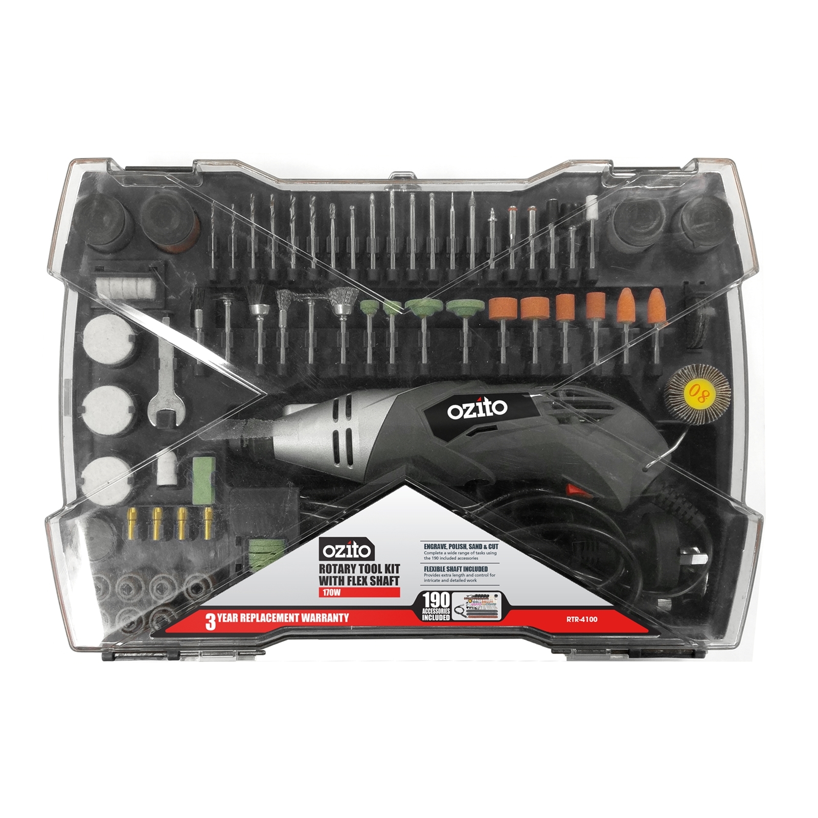 Ozito rotary tool kit sale