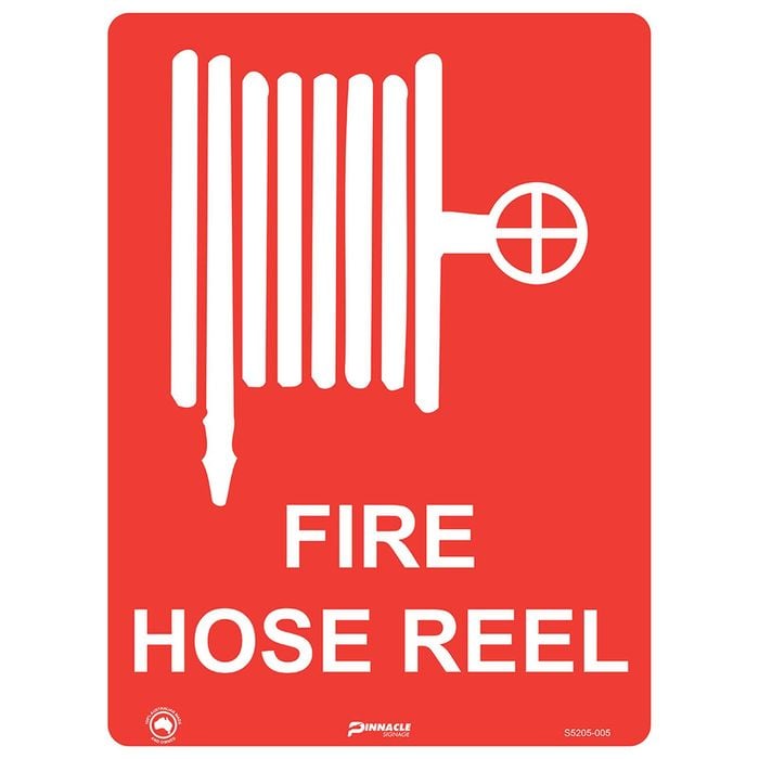 Pinnacle 400 x 300mm Fire Hose Reel With Picto Sign