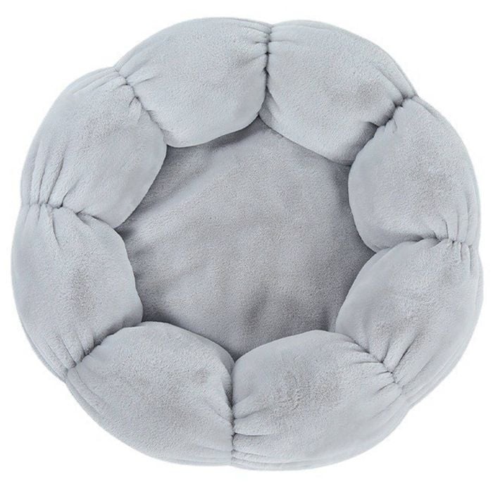 TODO Pet Nesting Bed Dog Cat Sleeper 55cm - Grey