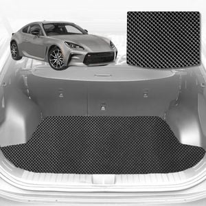 6D Diamond Car Boot Mat for Toyota GR86 2022-Current-Cargo Mat-Black-Outback GT