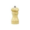 Chef Inox Cafe Salt / Pepper Mill Birch Wood 50x115mm 4 Units
