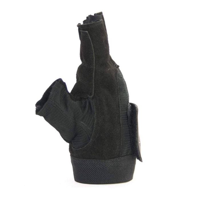 Leather Suede Trainer Gloves-Large