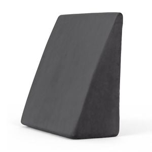 Giselle Wedge Pillow Cool Gel Removable Cover Grey