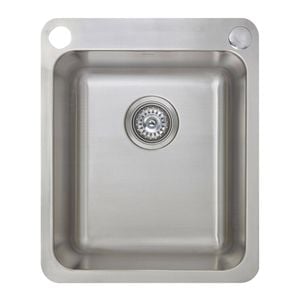 Abey LK30A 27 Litre Laundry Sink With Dual Bypass 
