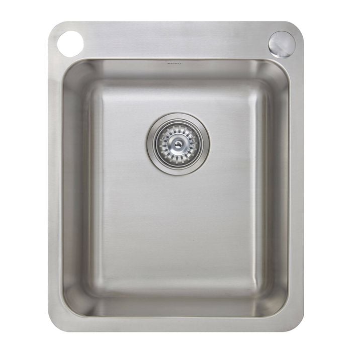 Abey LK30A 27 Litre Laundry Sink With Dual Bypass 