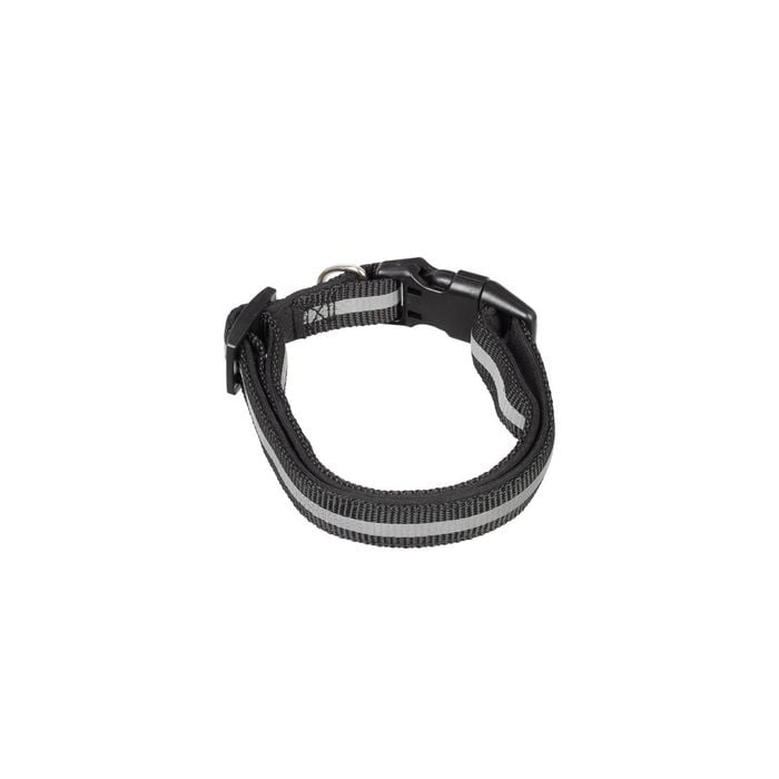 Happy Tails Small Reflective Padded Dog Collar