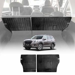 Back Seat Protector for Subaru Forester 2018-2024 All Weather Heavy Duty Seat Kick Mats Cover