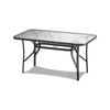 ALFORDSON Dining Table 140CM X 80CM Rectangle Modern Grey