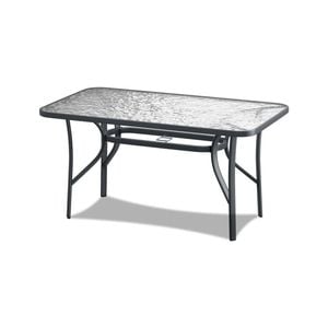 ALFORDSON Dining Table 140CM X 80CM Rectangle Modern Grey