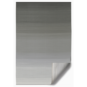 Fab Habitat 120x179cm Ash Grey Big Sur  Modern Recycled Plastic Outdoor Rug