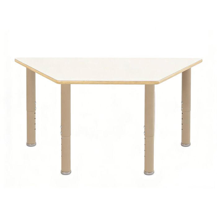 Jooyes Children Adjustable Trapezoid Table - H36-58cm - 120cm | table | 60cm