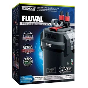 Fluval 207 Aquarium Canister Filter With Free Phosphate Pad