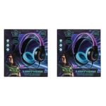 2PK Disney Pixar Lightyear Gaming Headset w/ Microphone For Xbox/PS4/Mobile 5y+