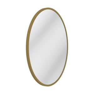 Urban Style Reflections Round Mirror Contemporary Home Decor Gold 80cm