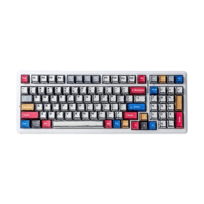 AULA F99 Wireless Tri-Mode Gasket Mechanical Keyboard Comic
