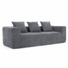 Airluxe Maren Grey 229cm 3 Seater No Assembly Compressed Lounge Sofa