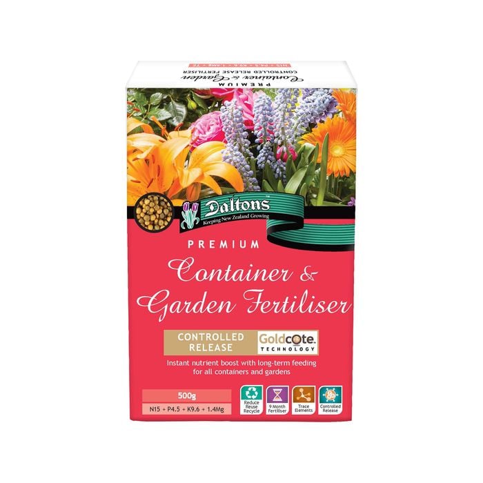 Daltons 500g Premium Container and Garden Fertiliser 