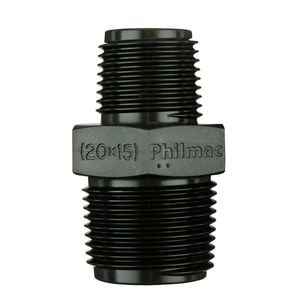 Philmac 3/4" x 1/2" BSP Threaded Pipe Nipple