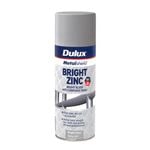 Dulux 300g Metalshield Bright Zinc Anti-Corrosive Finish Silver