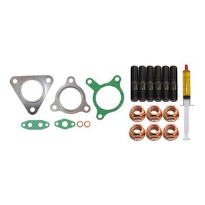 Turbo Charger Installation Stud, Gasket & Lubricant Kit For Mitsubishi Triton Mq 4n15 2.4l
