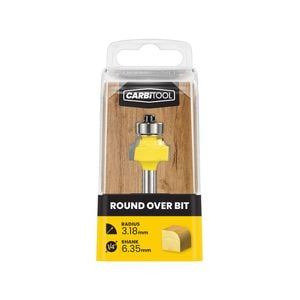 Carbitool 3.18mm Radius Round Over Router Bit