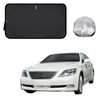 Front Windscreen Sun Shade for Lexus LS 2007 - 2017 (XF40) - Standard 150 x 85 cm - Black