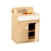 Jooyes Kids Wooden Play Kitchen Sink - H65cm - 48cm | Cabinet | 65cm