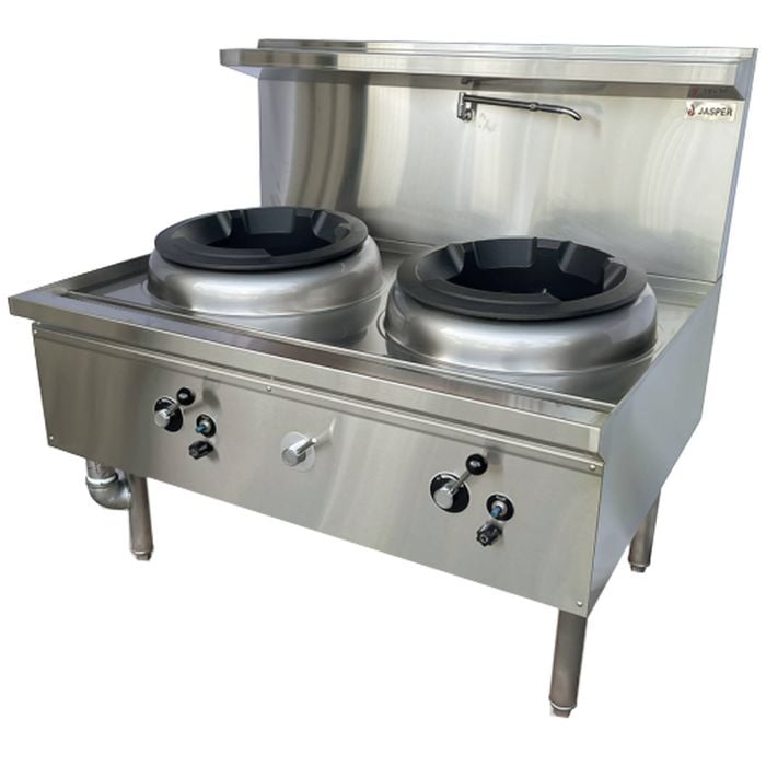 Jasper Natural Gas Double Wok Range Duckbill Burner