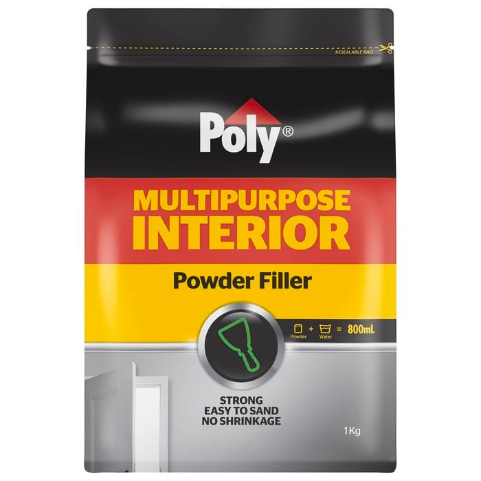 Poly 1kg Multipurpose Interior Powder Filler - 1kg