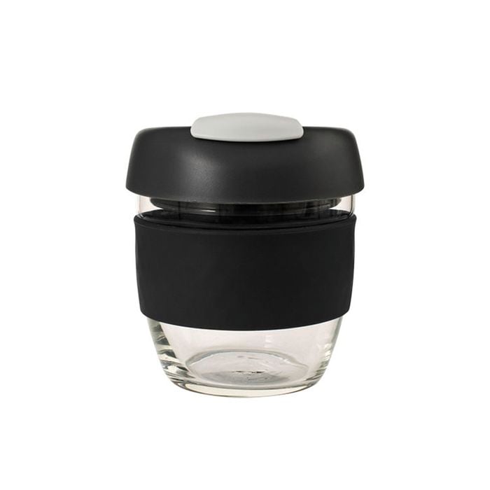 Avanti Go Cup Glass 236ml Black/Charcoal/Grey