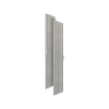 Lugna 2045 x 600 x 16mm Mist Double Doors