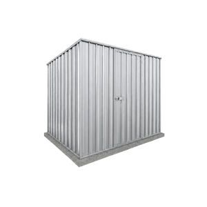 Absco Sheds 2.26 x 1.52 x 1.80m Zincalume Single Door Reverse Skillion Garden Shed