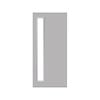 Parkwood 2040 x 820 x 41mm Entrance Door Aluminium Strata Clear Glass CFLVP10C