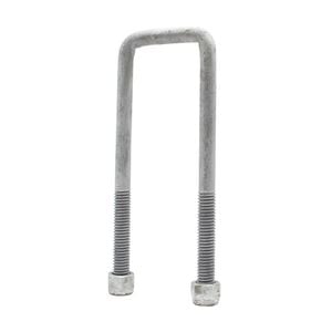 Sunrise U-bolts With Nyloc Nut 1/2" Galvanised - 50mm Square, 175mm - Ub50s175g