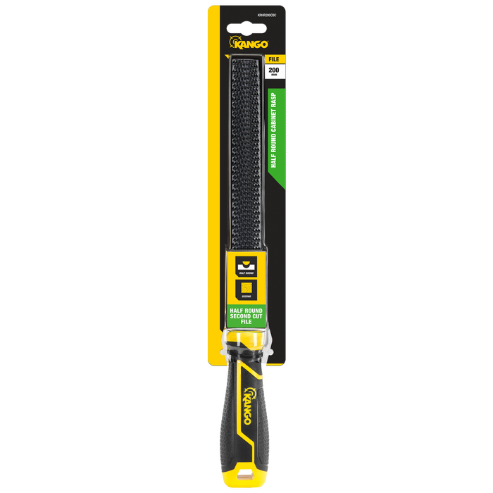 Kango 200mm Half Round Cabinet Bastard Cut Rasp