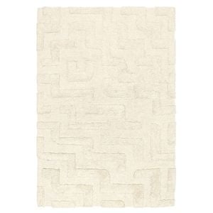 Loopsie-400cm X 300cm-garbatella Sculpted Cream Rug