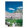 Galrie Stunning Football Stadium Art Print with Majestic Mountain View, Poster Only, 50 x 70cm (20 x 28inch)