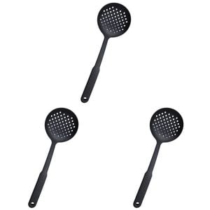 3PK Classica Non-Stick Nylon Wok Turner w/Strain Holes Kitchen Utensil 33cm