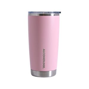 5 O'Clock Stainless Vacuum Insulated Tumbler - 590ml (20oz) Matte Blush Pink