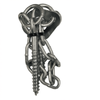 Jack 110 x 70 x 40mm Screw-In Ring Latch