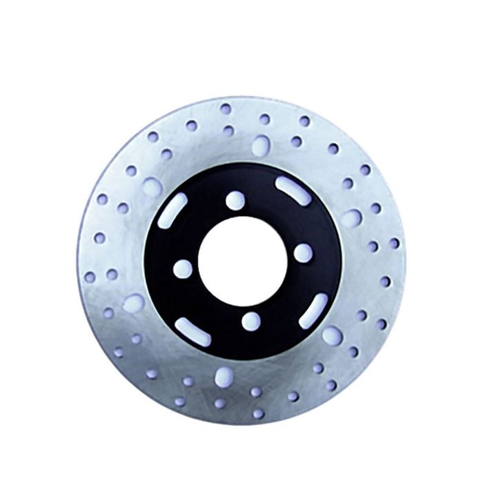 XYT World Front Brake Disc Rotor Silver Stainless Steel Fit For Yamaha YFM 350 400 FH FW FA Big Bear Kodiak