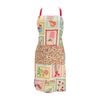 Annabel Trends Adjustable Linen Apron Kitchen Cooking 80cm Christmas Holiday