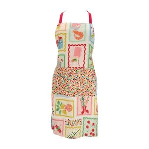 Annabel Trends Adjustable Linen Apron Kitchen Cooking 80cm Christmas Holiday